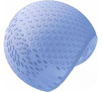 INF Bonnet de natation étanche en silicone Bleu