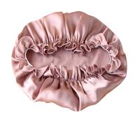 INF Bonnet de nuit 100 % soie pour femme M