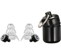 INF Bouchons d'oreille à haute efficacité pour la réduction du bruit 1 paire avec étui noir