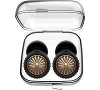 INF Bouchons d'oreille antibruit en silicone pour un sommeil paisible Noir+Champagne