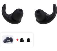 INF Bouchons d'oreille confortables antibruit pour dormir et bloquer le son Le noir