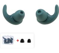 INF Bouchons d'oreille confortables antibruit pour dormir et bloquer le son Vert