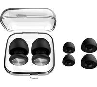 INF Bouchons d'oreille en silicone souple à réduction de bruit noir