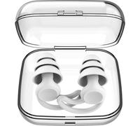 INF Bouchons d'oreilles en silicone souples et insonorisants Blanc