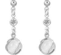 INF Boucles d'oreilles opale 1 paire argent