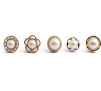 INF Boutons de broche, paquet de 5 Multicolore