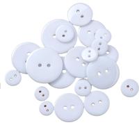 INF Boutons pour costumes / pantalons, paquet de 200 pièces 36L