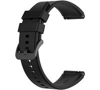 INF Bracelet Compatible avec Huawei Watch GT2 46mm, Bracelets en Silicone de Remplacement Compatible avec Huawei Watch GT3/GT3 Pro/GT2 Pro, 22mm, Noir