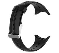 INF Bracelet compatible avec la montre de natation Garmin, bracelet de rechange en silicone souple pour montre de natation Garmin, bracelet de montre en silicone noir, style de conception contractive