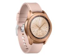 INF Bracelet Compatible avec Samsung Galaxy Watch 3 41 mm, Galaxy Watch 4 40 mm 44 mm/4 Classic 42 mm 46 mm, Galaxy Watch Active/active2 40 mm 44 mm, Bracelets en Silicone Souple, 20 mm, Rose Beige