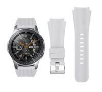 INF Bracelet Compatible avec Samsung Galaxy Watch 46 mm, Galaxy Watch 3 45 mm, Gear S3 Frontier/Classic, Bracelets de Rechange en Silicone Souple 22 mm pour Huawei GT 2 46 mm (Gris)