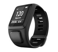 INF Bracelet compatible avec TomTom Adventurer, Runner, Golfer, Spark, Cardio, Music/bracelet de remplacement en silicone, couleur noir