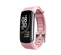 INF Bracelet d'activité avec moniteur de fréquence cardiaque et d'oxygène sanguin Rose