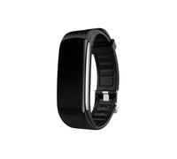 INF Bracelet d'activité avec pouls moniteur de sommeil podomètre IP67 Le noir