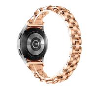 INF Bracelet de montre 20mm pour Samsung Galaxy Watch 4 bracelet de remplacement en acier inoxydable or rose