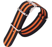 INF Bracelet de montre de rechange bracelet de montre en nylon 20 mm Multicolore