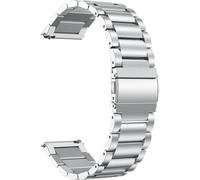INF Bracelet de montre en acier inoxydable - Ajustement confortable et sûr Argent 24 mm
