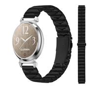 INF Bracelet de montre en acier inoxydable chauve-souris compatible avec Garmin Lily 2 - 12 mm - Bracelet de rechange de qualité supérieure - 18 cm x 1,4 cm - Réglable - Acier inoxydable