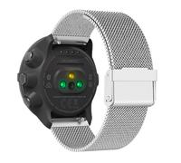 INF Bracelet de montre en acier inoxydable pour Suunto 9 Baro/7/d5/Spartan Argent 24 mm