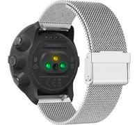 INF Bracelet de montre en acier inoxydable pour Suunto 9 Baro/7/d5/Spartan argenté 24 mm