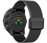 INF Bracelet de montre en acier inoxydable pour Suunto 9 Baro/7/d5/Spartan noir 22 mm