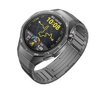 INF Bracelet de montre en alliage de titane pour GT5Pro, bracelet de montre de remplacement gris de haute qualité avec outil de connexion réglable, bracelet de montre en acier titane pour homme