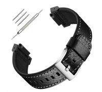 INF Bracelet de montre en cuir véritable pour Casio G-SHOCK DW-5600/GWB5600/GA-2100 noir modèle 2
