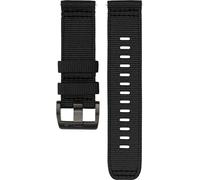 INF Bracelet de montre en nylon pour Garmin Forerunner 255/265/245 Smartwatch Le noir M