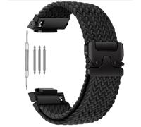 INF Bracelet de Montre en Nylon Respirant compatible avec Casio G-SHOCK GA-110/GA120/700 avec Boucle Paracorde Le noir