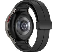 INF Bracelet de montre en silicone 20 mm pour Samsung Galaxy Watch 5/4 Le noir