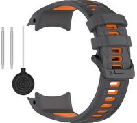 INF Bracelet de montre en silicone bicolore Garmin Instinct 3 Orange model 1