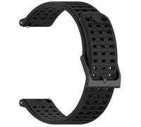 INF Bracelet de montre en silicone liquide 22mm Compatible avec Suunto Vertical 2 - Noir