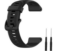 INF Bracelet de montre en silicone pour Forerunner 945/935, Garmin Fenix 5 Le noir