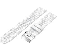 INF Bracelet de montre en silicone pour Garmin Fenix 5S Plus Blanc