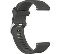 INF Bracelet de montre en silicone pour Garmin Forerunner 245 Gris 20 mm