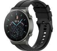 INF Bracelet de montre en silicone pour Huawei GT2 Pro Le noir