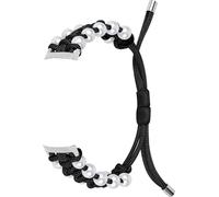 INF Bracelet de montre en tissu tissé noir Fitbit Inspire / 1 / 2 / 3