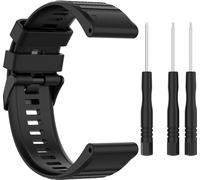 INF Bracelet de montre pour Garmin Fenix 7/6/5 Noir