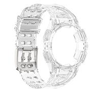 INF Bracelet de montre pour Samsung Galaxy Watch 4/5 40mm Transparent avec étui bumper