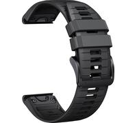 INF Bracelet élégant à dégagement rapide pour Garmin Fenix 7X Pro Le noir