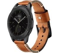 INF Bracelet élégant en cuir marron pour Galaxy Watch 5/5 Pro