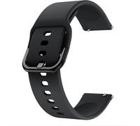 INF Bracelet en silicone 20 mm pour Garmin/Vivomore Le noir