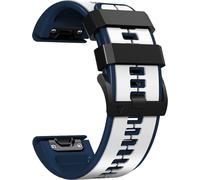 INF Bracelet en silicone 26 mm pour Garmin Fenix 6X/Fenix7X/7X pro, COROS Blanc