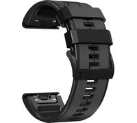 INF Bracelet en silicone 26 mm pour Garmin Fenix 6X/Fenix7X/7X pro, COROS Le noir