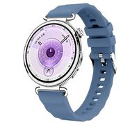 INF Bracelet en silicone ondulé compatible avec Huawei Watch GT6 - Bracelet de 18 mm doux pour la peau (22,5 cm x 1,8 cm)