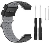 INF Bracelet en silicone pour Garmin Forerunner 220/230/235/630/620/735XT/Approach Le noir