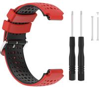 INF Bracelet en silicone pour Garmin Forerunner 220/230/235/630/620/735XT/Approach Rouge