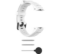 INF Bracelet en silicone pour Garmin Instinct 2 blanc