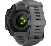 INF Bracelet en silicone pour Garmin Instinct/Esports/Tide/Solar Gris