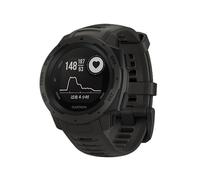 INF Bracelet en silicone pour Garmin Instinct/Esports/Tide/Solar Le noir